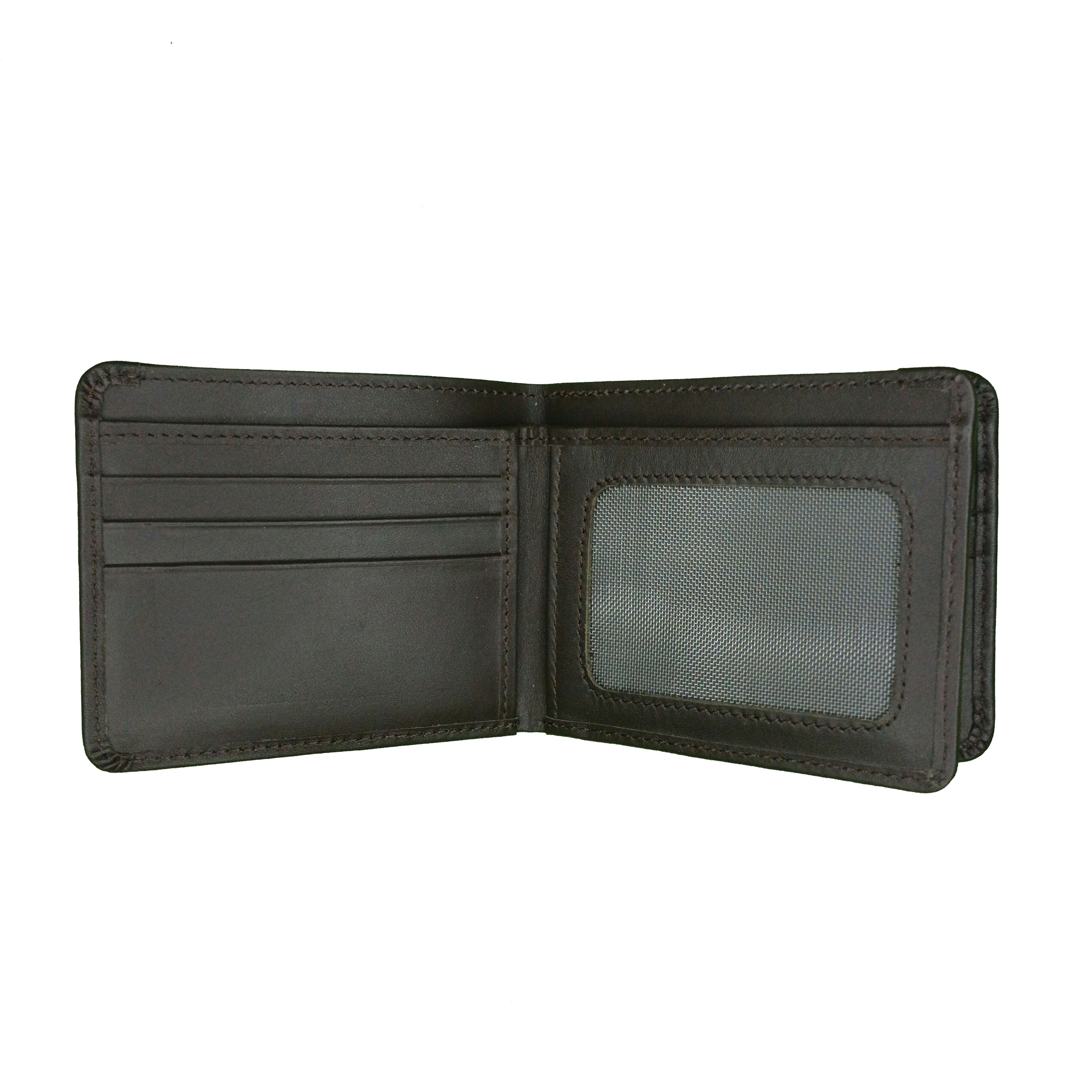 Genuine Tri-Vault Leather Wallet | OAS-W02