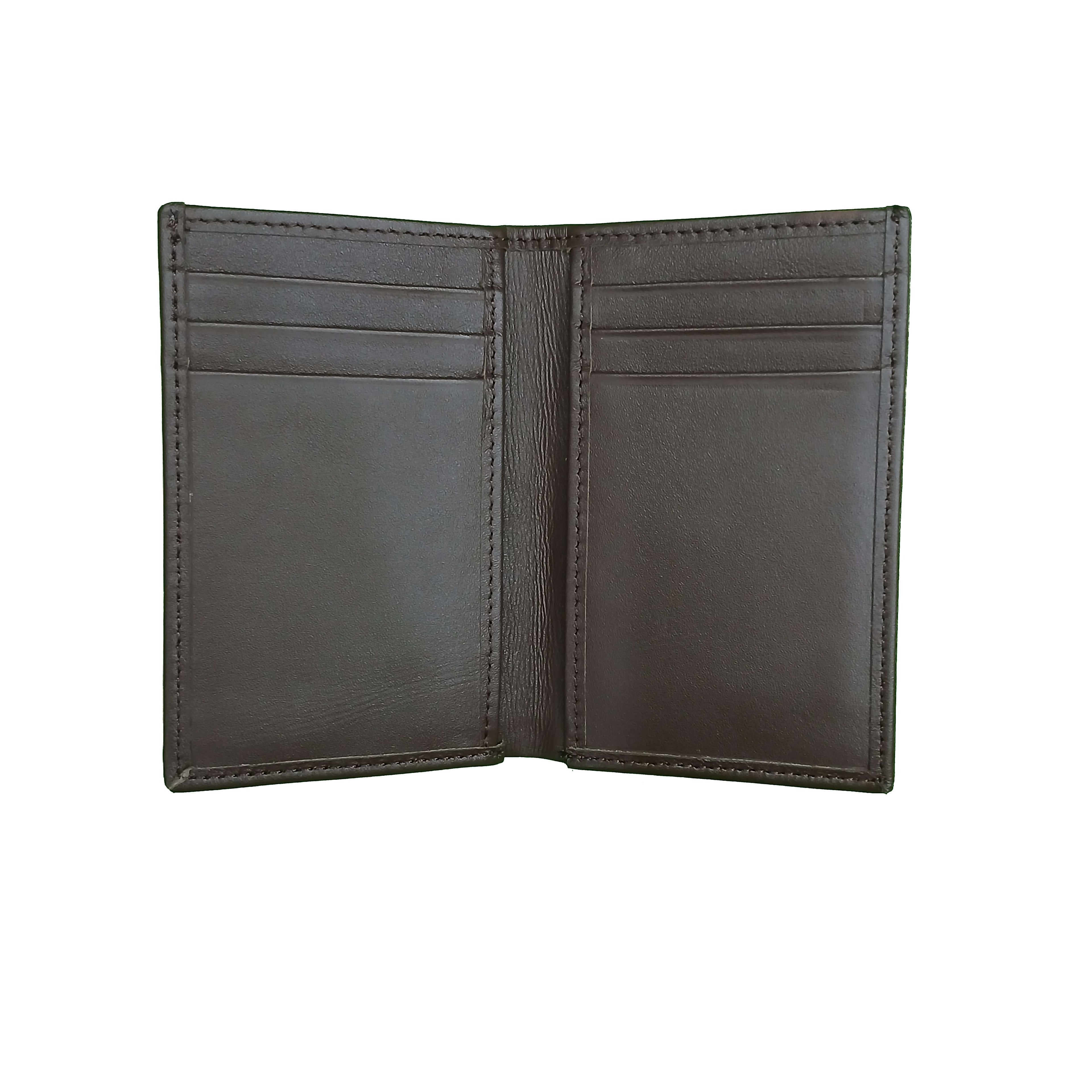 Genuine Slim-Fold Leather Card Holder | OAS-W03
