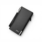 All-in-One Synthetic Leather Long Wallet with Wrist Strap | OAS-W05