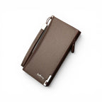 All-in-One Synthetic Leather Long Wallet with Wrist Strap | OAS-W05